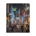 Shinjuku - Vibrant Nightlife Canvas