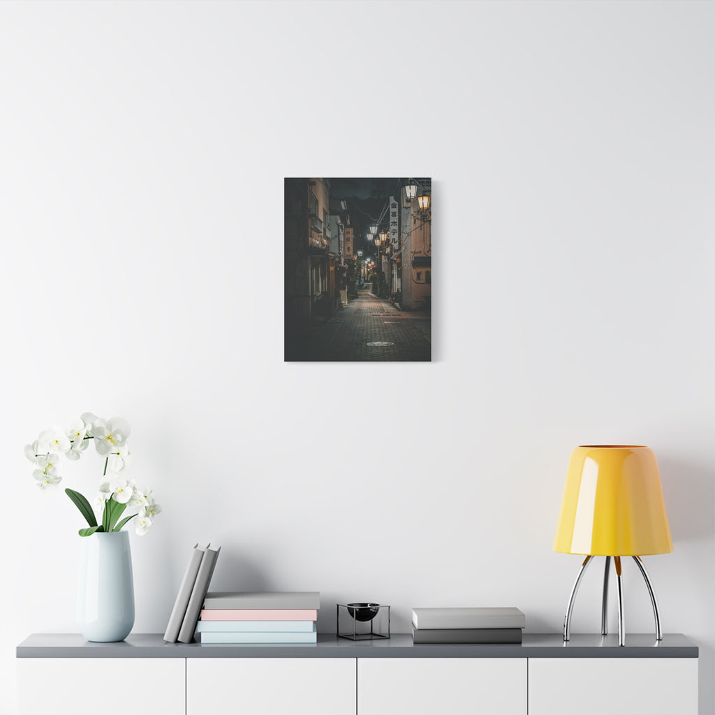 Rural Japan - Midnight Silence Canvas