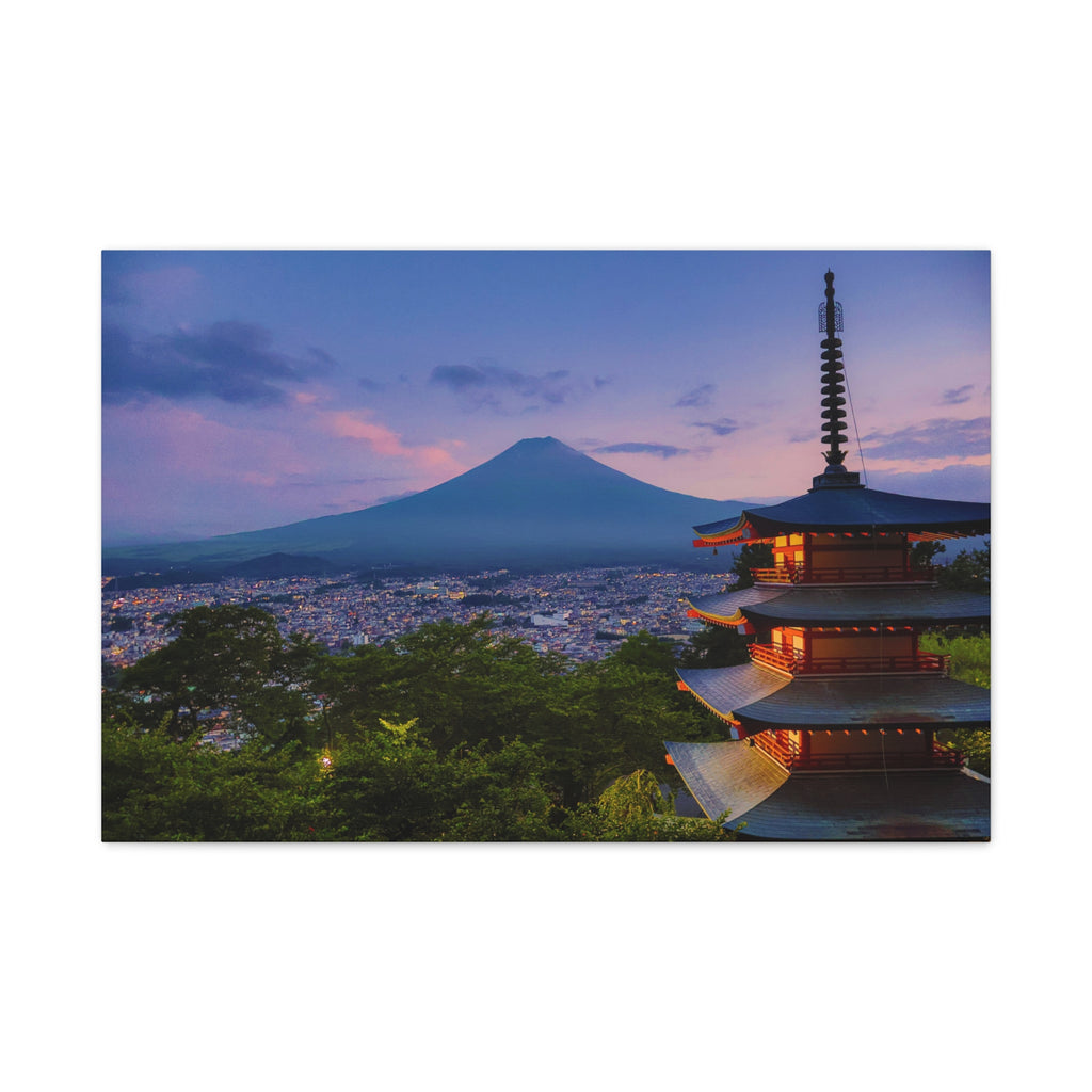 Mount Fuji - Evening Tranquility Canvas