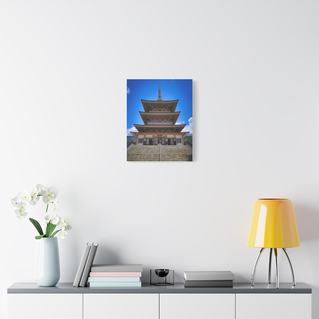 Japanese Countryside - Architectural Ascension Canvas