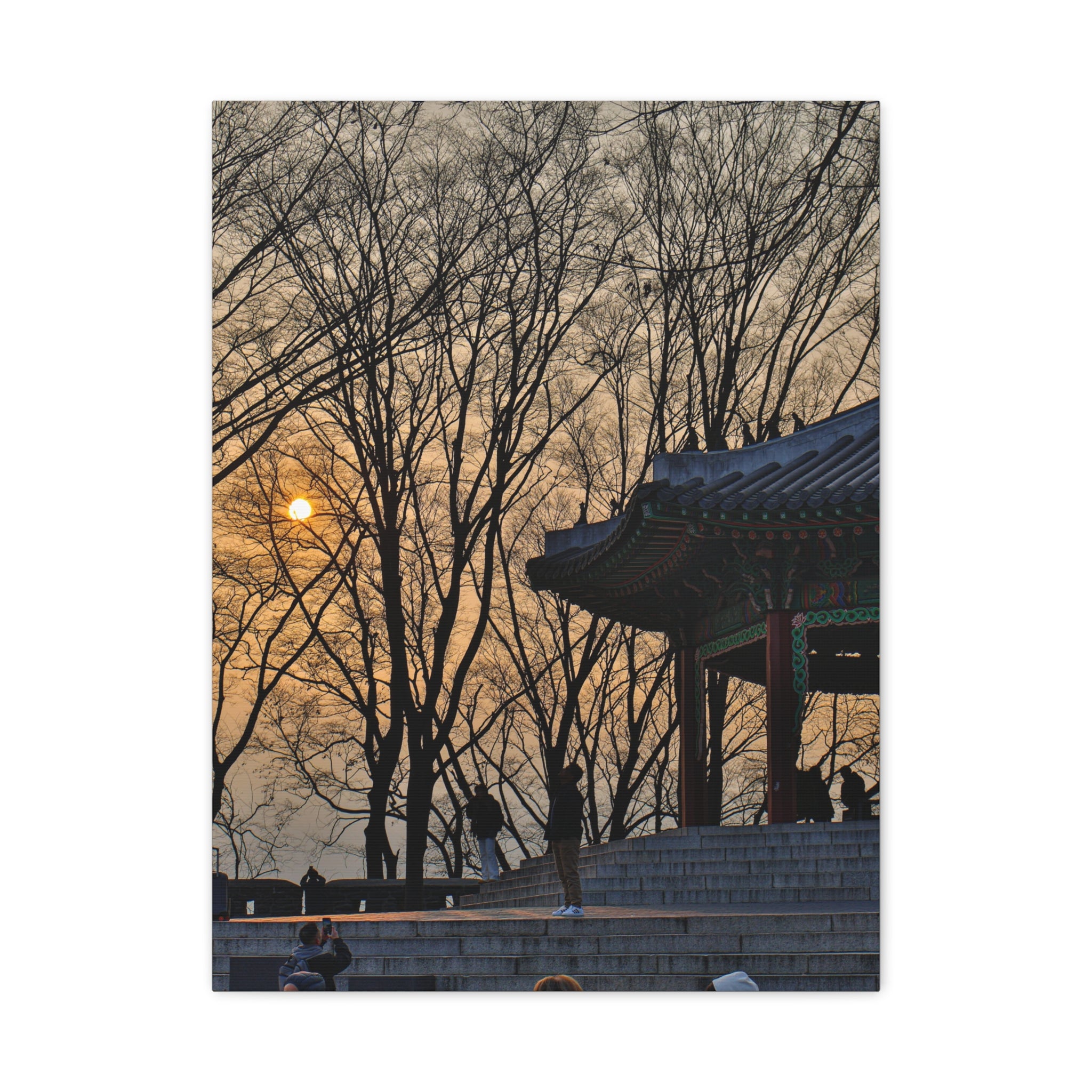 Namsam - Sunset Pavilion Canvas