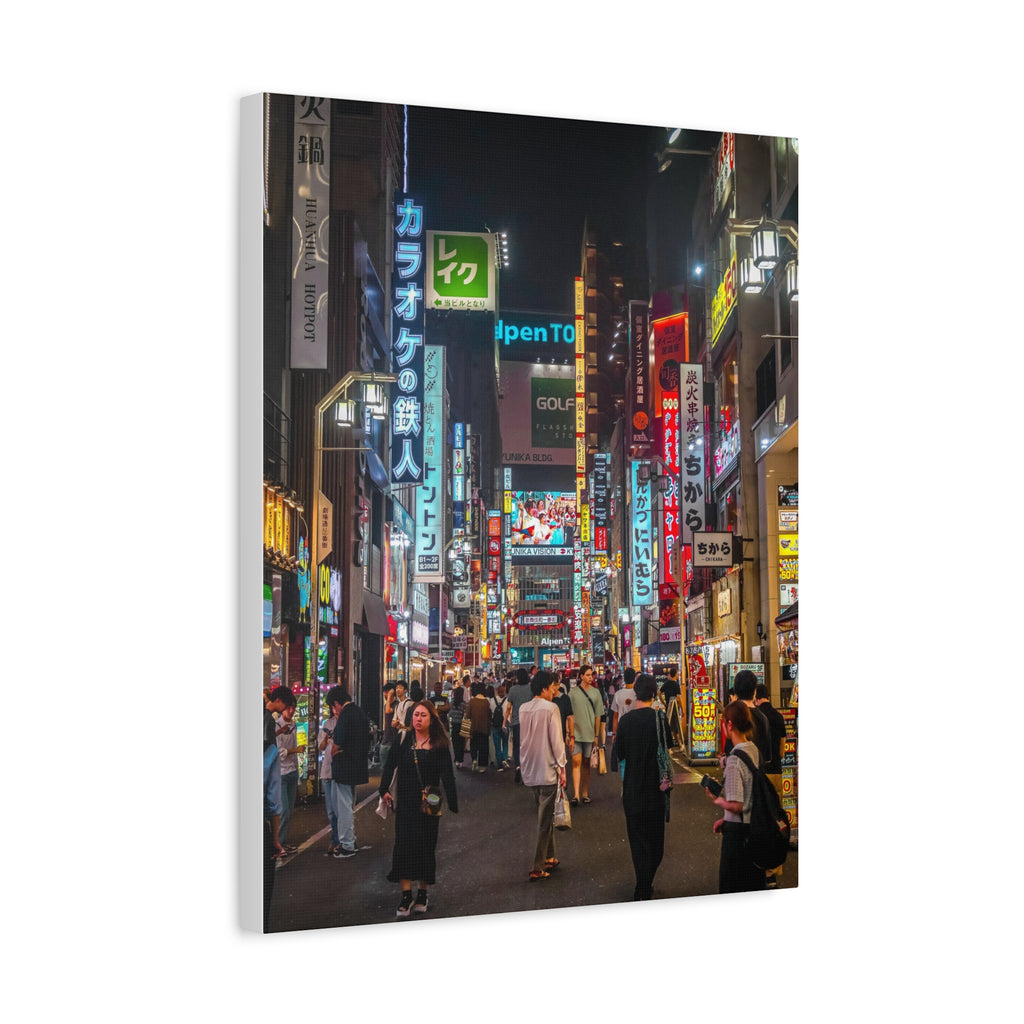 Shinjuku - Vibrant Nightlife Canvas