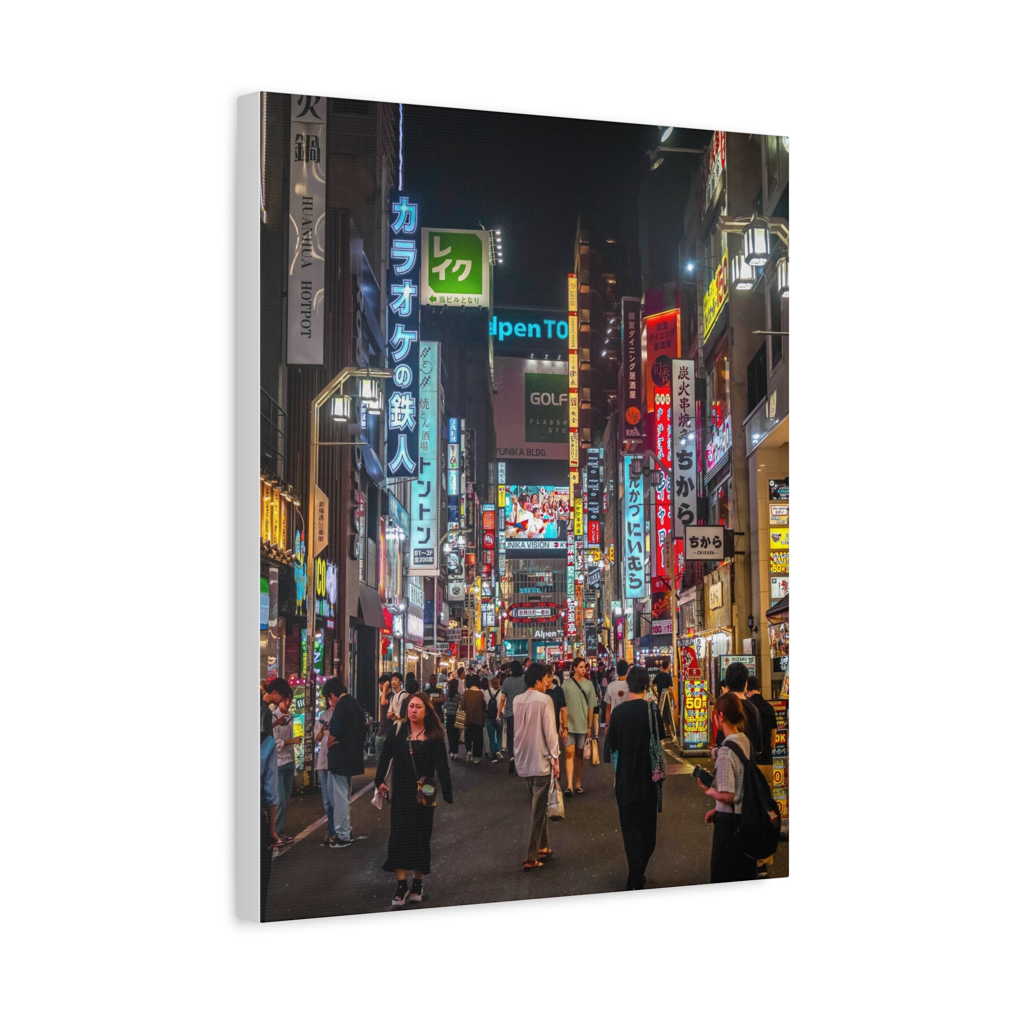 Shinjuku - Vibrant Nightlife Canvas