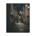 Rural Japan - Midnight Silence Canvas