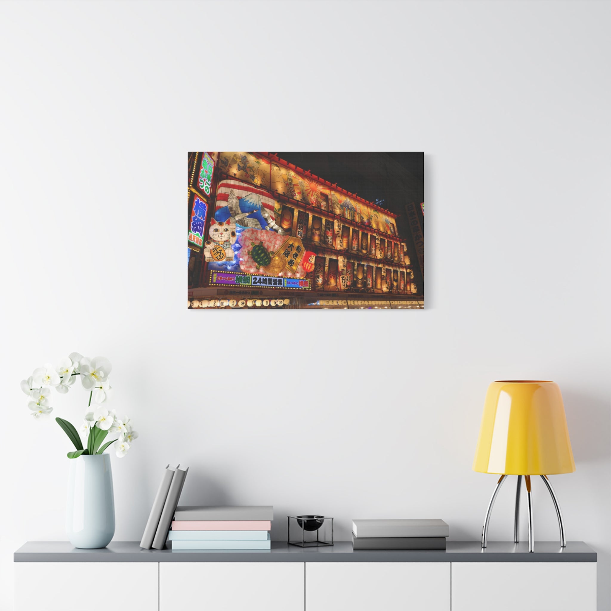 Osaka - Night Life Canvas