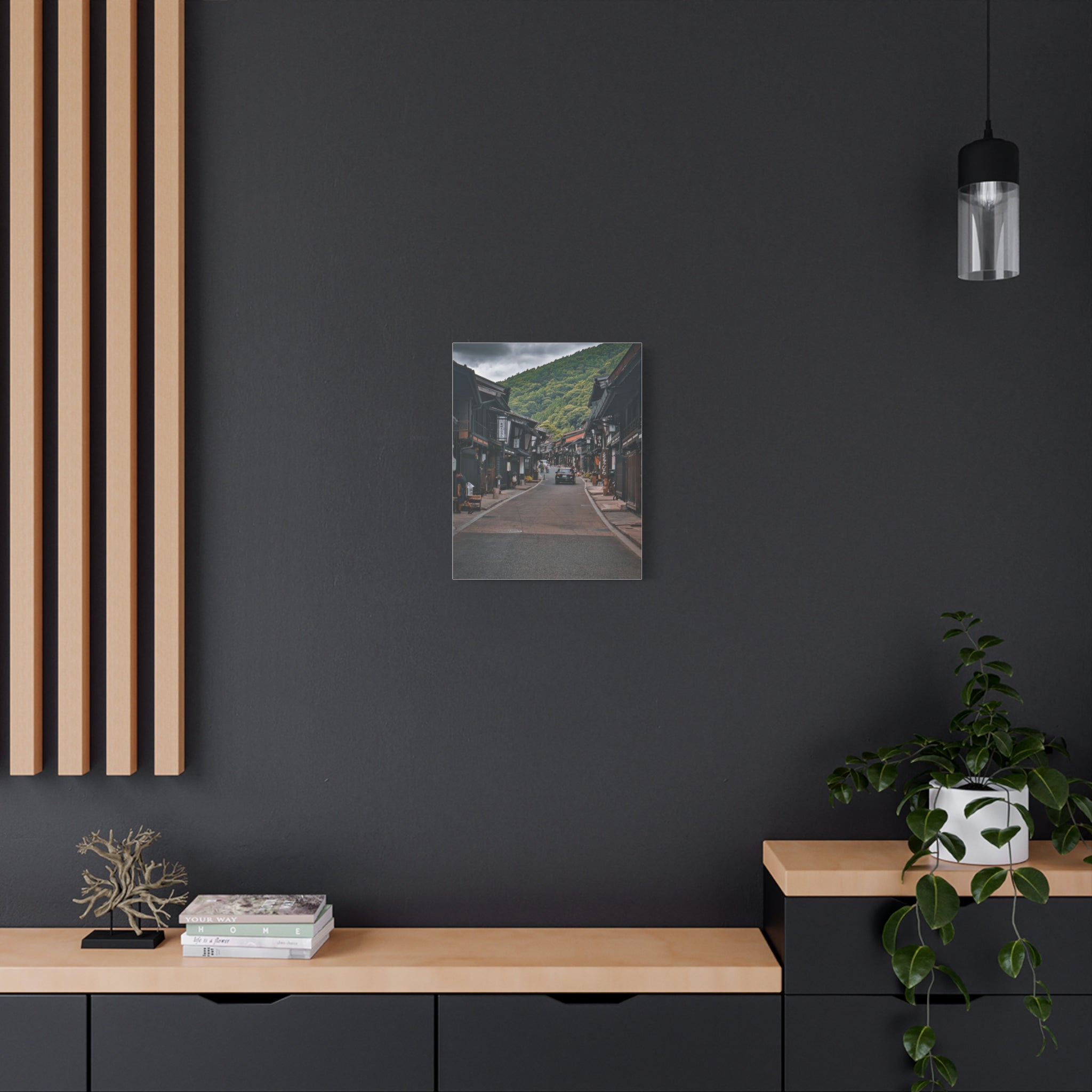 Narai-juku - A Stand Against Time Canvas
