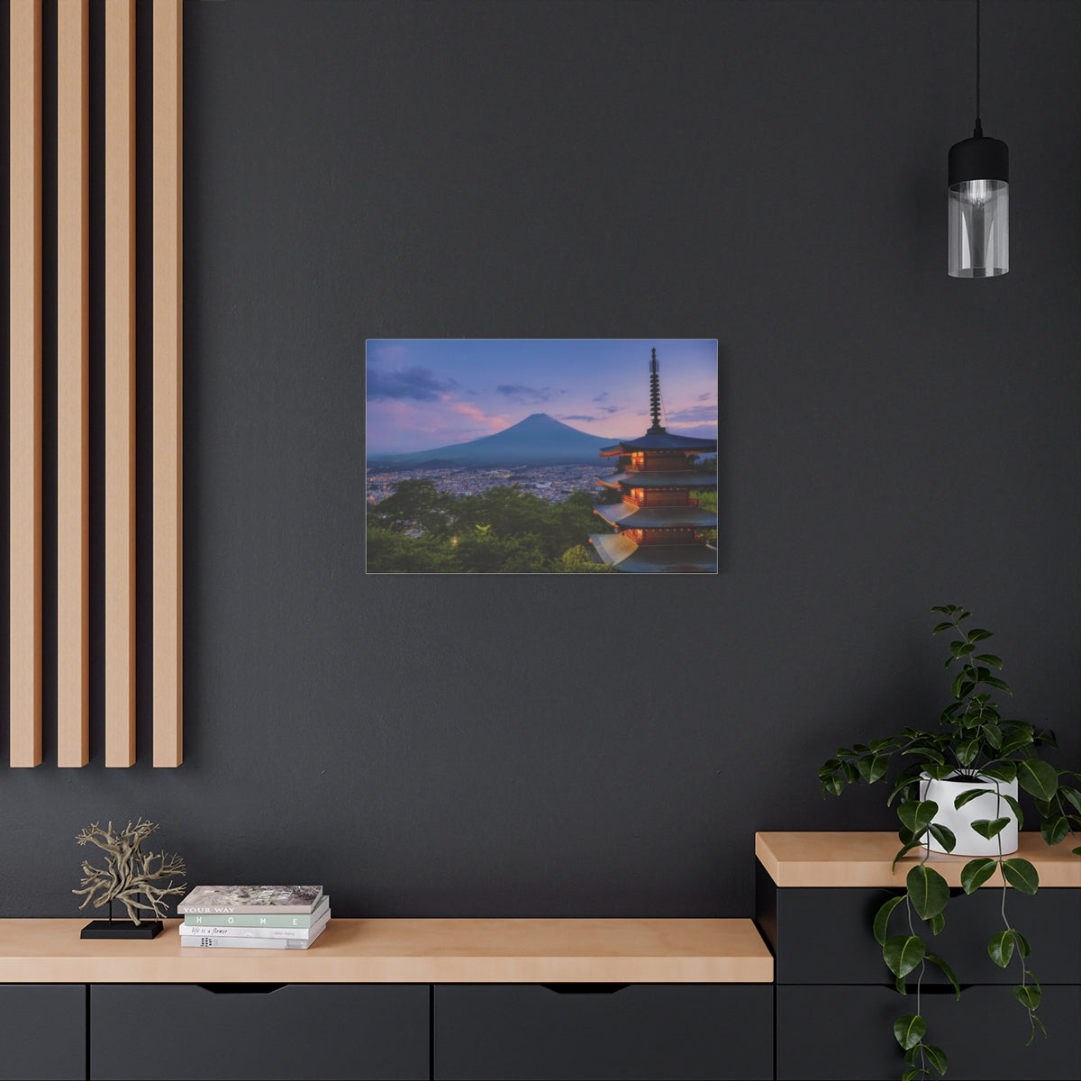 Mount Fuji - Evening Tranquility Canvas