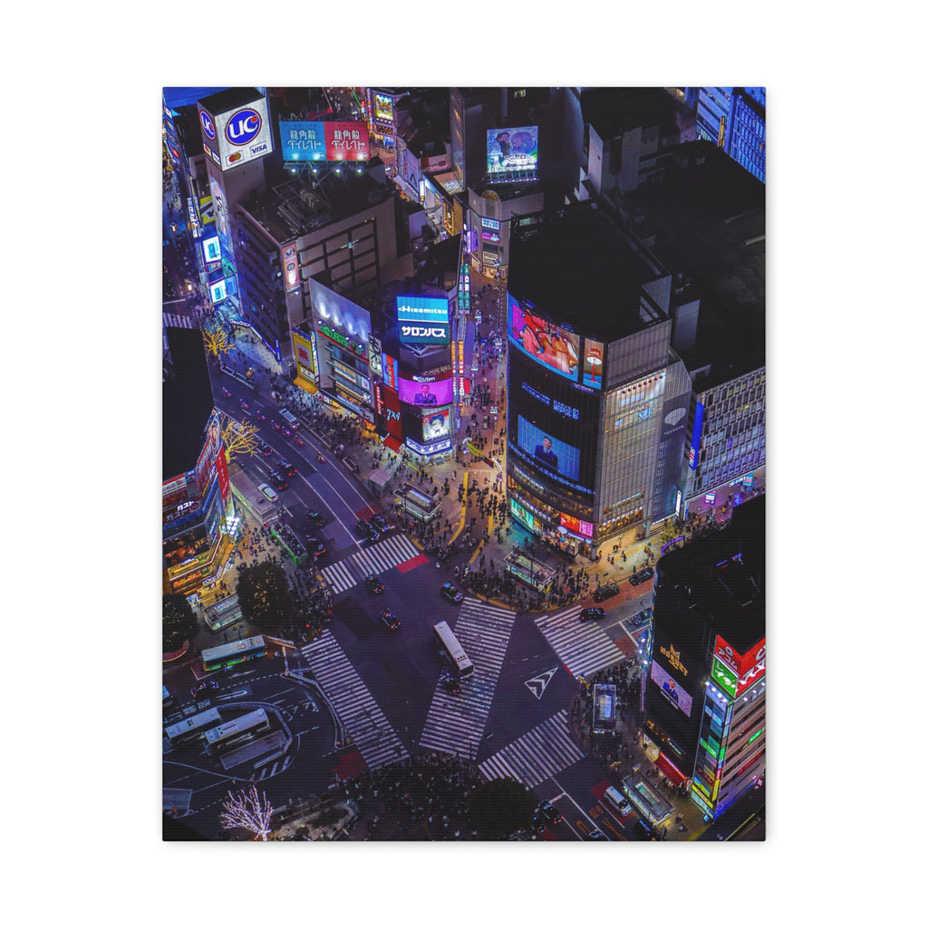 Shibuya - City in Motion Canvas