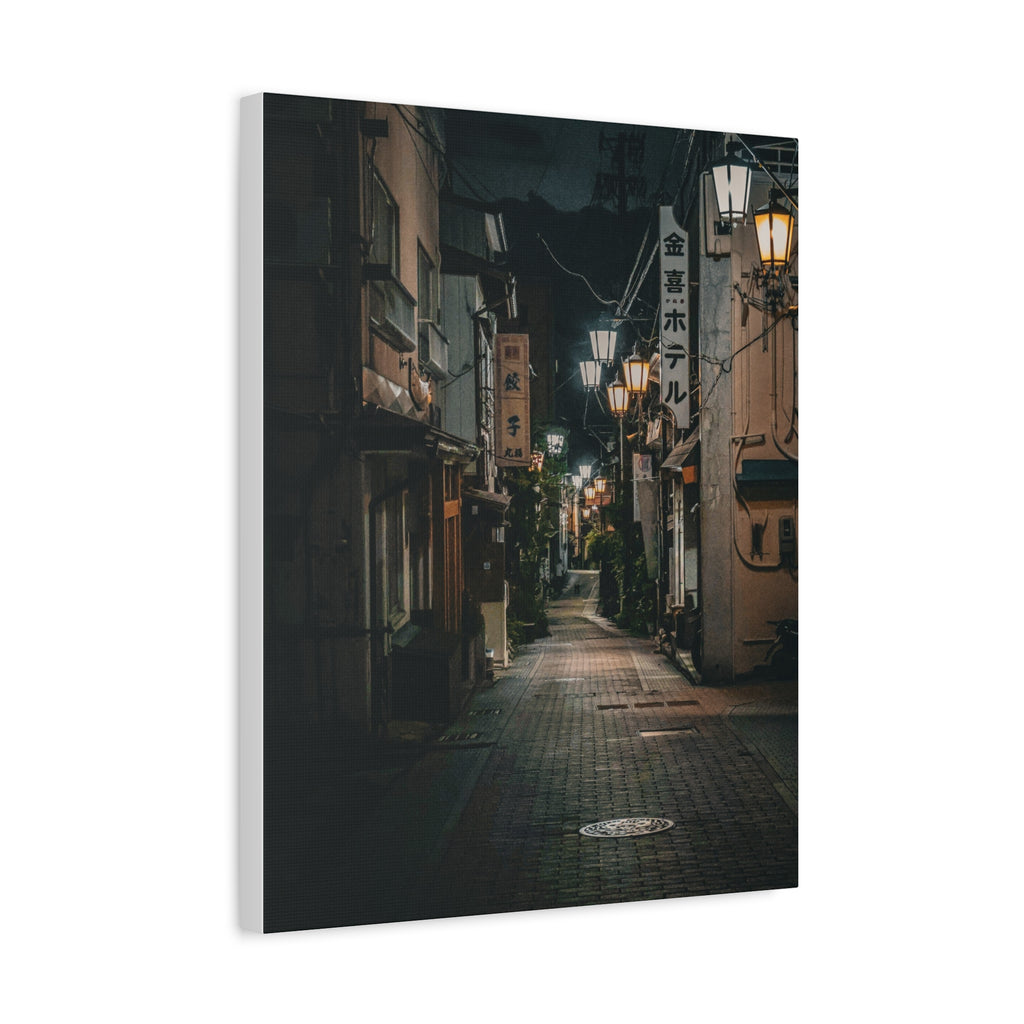 Rural Japan - Midnight Silence Canvas