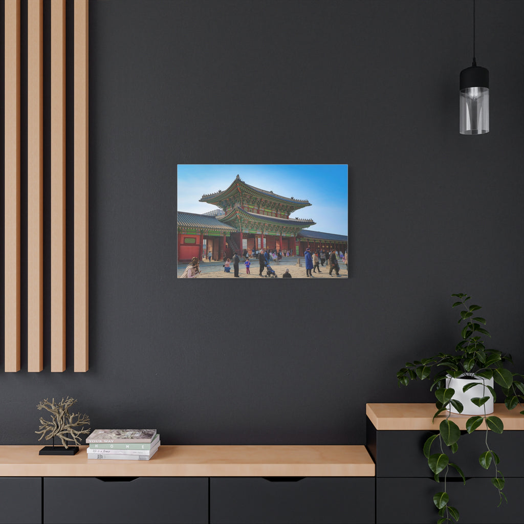 Gyeongbokgung - Palace Grounds Canvas