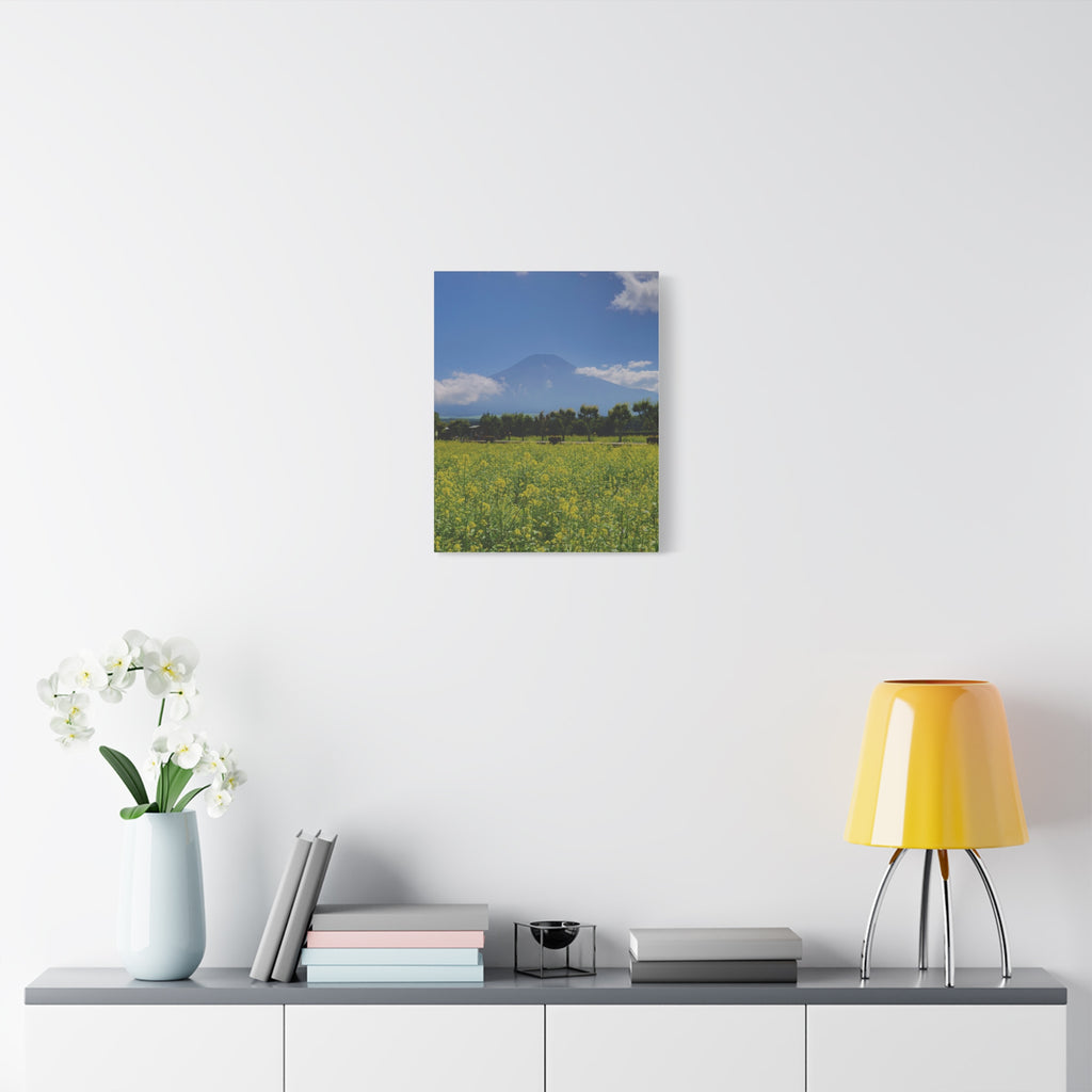 Mount Fuji - Summer Bloom Canvas