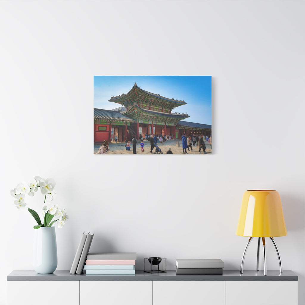 Gyeongbokgung - Palace Grounds Canvas