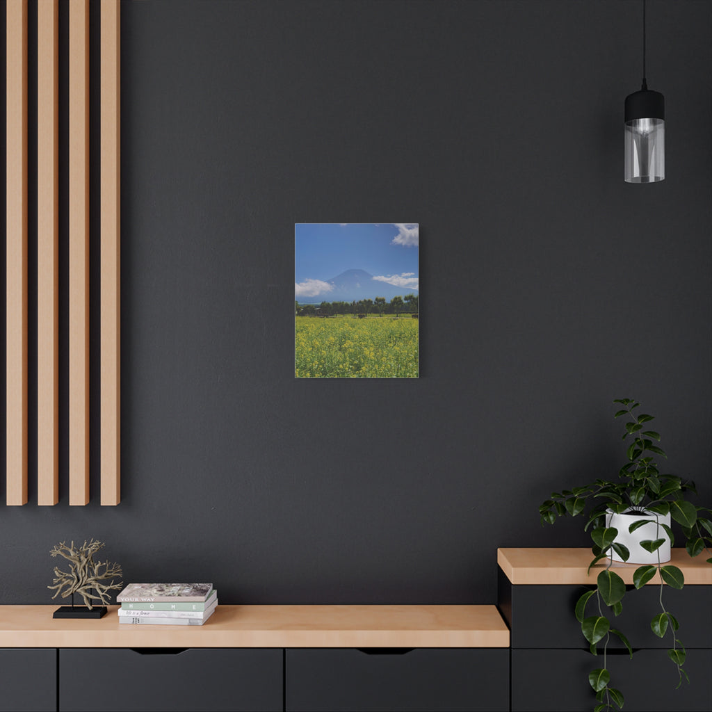 Mount Fuji - Summer Bloom Canvas